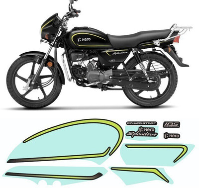 GANNET Sticker & Decal for Bike(Green)