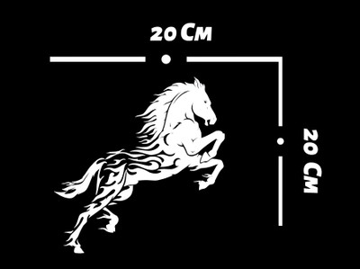 Aleena Care Sticker & Decal for Car & Bike(White)