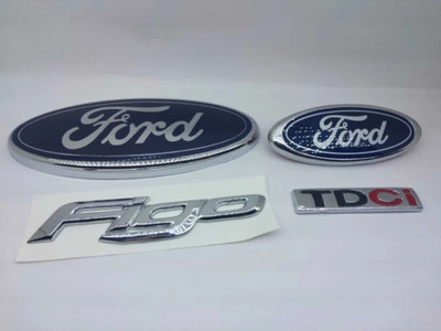 SSS Emblem for Car(Silver, Blue)