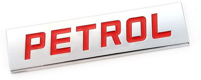Genesis Sticker & Decal for Car & Bike(Silver, Red)