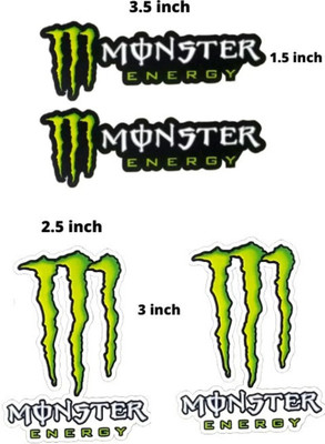 ABC Sticker & Decal for Car & Bike(Multicolor)