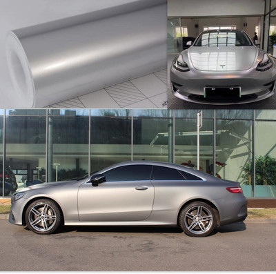 SUPERFAB Wrap for Car & Bike(Silver)