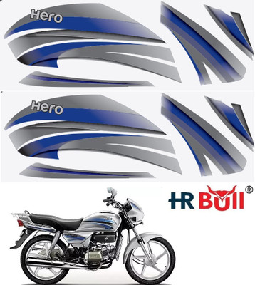 HRBull Sticker & Decal for Bike(Multicolor)