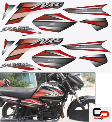 GetPro Sticker & Decal for Bike(Red)