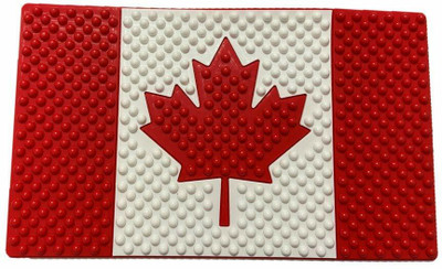 SEMAPHORE Rubber Standard Mat For  Volkswagen Passat(Red, White)