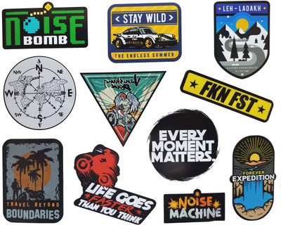 S2S Kulture Sticker & Decal for Car & Bike(Multicolor)