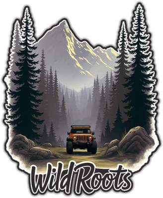 STIXY Sticker & Decal for Car & Bike(Multicolor)