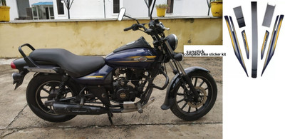 SunStick Sticker & Decal for Bike(Yellow, Blue)