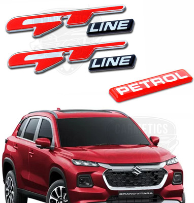 carmetics Emblem for Car(Red)