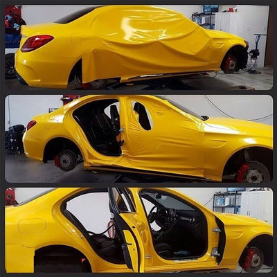FEELPZONE Wrap for Car & Bike(Yellow)