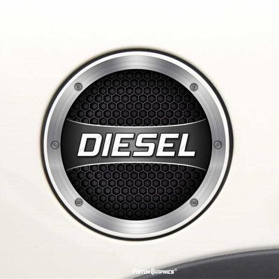 Piston Graphics Sticker & Decal for Car(Black)
