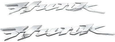 Golden Fox Sticker & Decal for Bike(Silver)