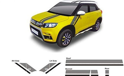 AutoDecals Sticker & Decal for Car(Multicolor)