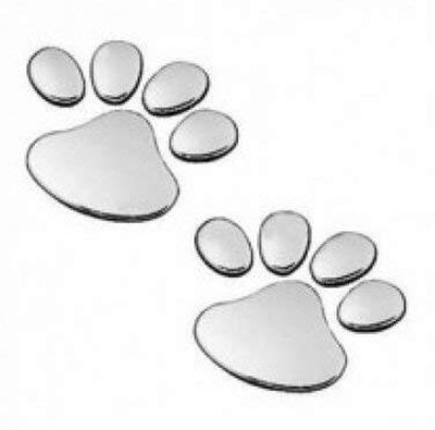 VRT Sticker & Decal for Car & Bike(Silver)