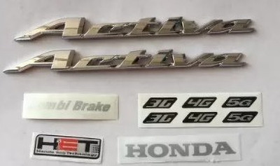 SHREE Emblem for Bike(Silver)