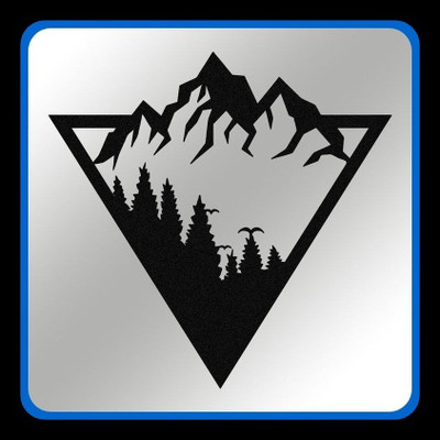 Sandhya Craft Sticker & Decal for Car & Bike(Black, White)