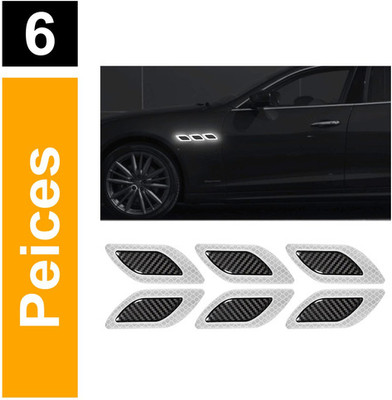 Allure Auto Sticker & Decal for Car & Bike(White)