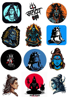 Printlive Sticker & Decal for Car & Bike(Multicolor)