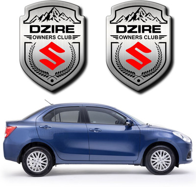 carmetics Emblem for Car(Silver)