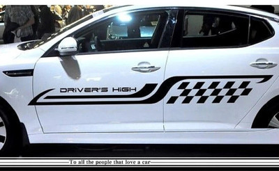 stylishdecor Sticker & Decal for Car(Black)