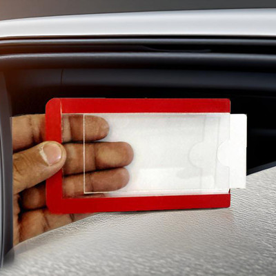 CB Track Fastag for Car(Red, Transparent)