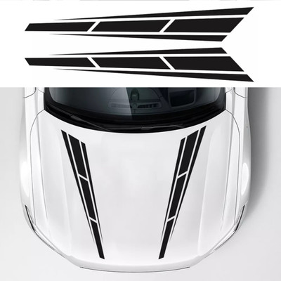 Gradepth Sticker & Decal for Car & Bike(Black)
