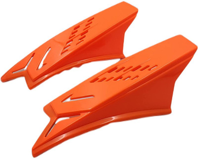 acube mart Helmet Mohawk for Bike(Orange)