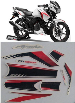 PRB Sticker & Decal for Bike(Black, Red)