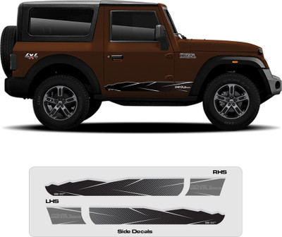 Ide Autoworks Sticker & Decal for Car(Multicolor)