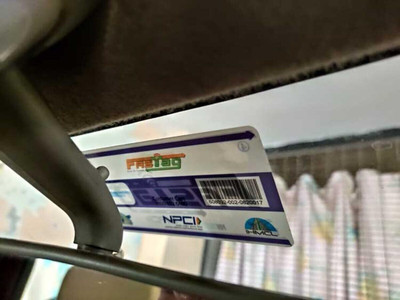 OMNIFANCYSTORE Fastag for Car(White)
