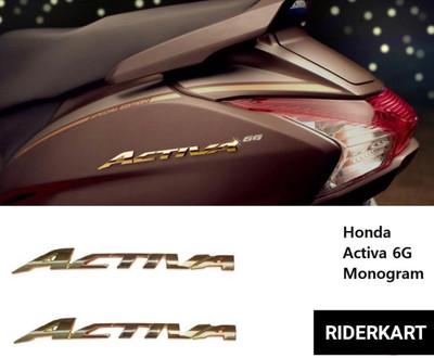 HOUSE OF COMMON Sticker & Decal for Scooter(Gold)
