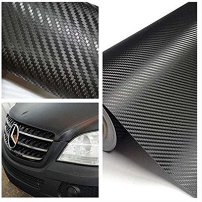 Vinylzone Wrap for Car & Bike(Black)