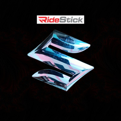 RideStick Emblem for Car(Silver)