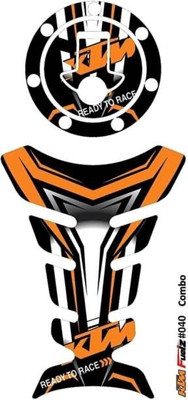 KARKEEN Sticker & Decal for Bike(Multicolor)