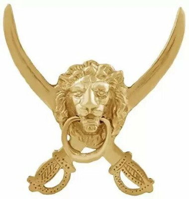 Golden Fox Emblem for Bike(Gold)
