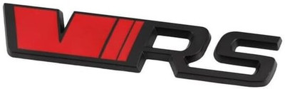 AutoBizarre Emblem for Car & Bike(Red, Black)
