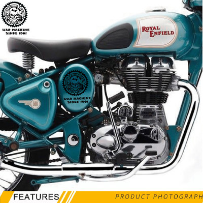 hard goat Sticker & Decal for Bike(Black)