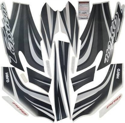 GANNET Sticker & Decal for Bike(Black)