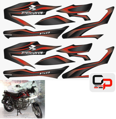 GetPro Sticker & Decal for Bike(Multicolor)