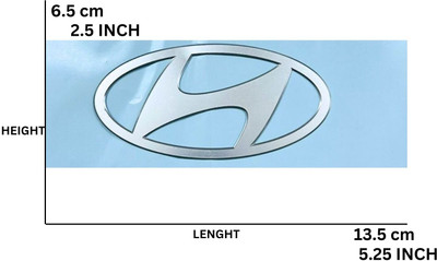 SKM SELLER Emblem for Car(Silver)