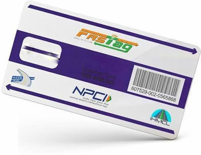 OMNIFANCEYSTORE Fastag for Car(White)