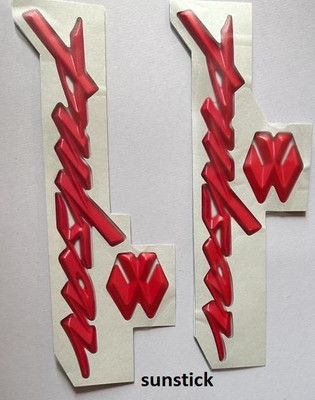 RIDERKART Emblem for Bike(Red)