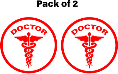 iFab Sticker & Decal for Car & Bike(Red)