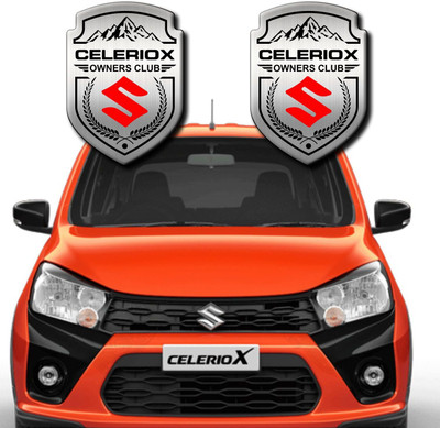 carmetics Emblem for Car(Silver)