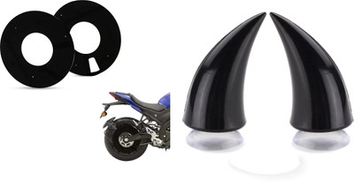 acube mart Helmet Mohawk for Bike(Black)
