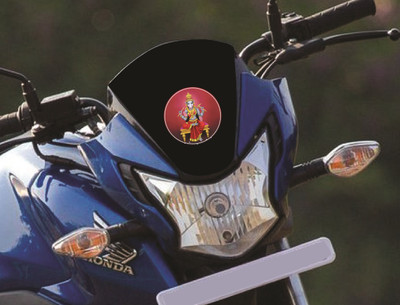 PEACOCKRIDE Sticker & Decal for Bike(Multicolor)