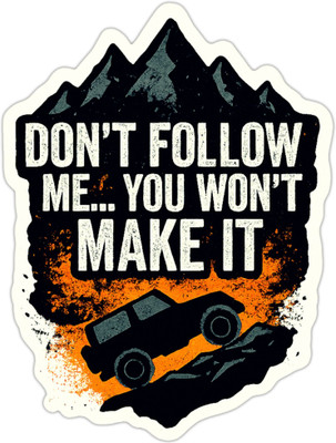 STIXY Sticker & Decal for Car(Multicolor)