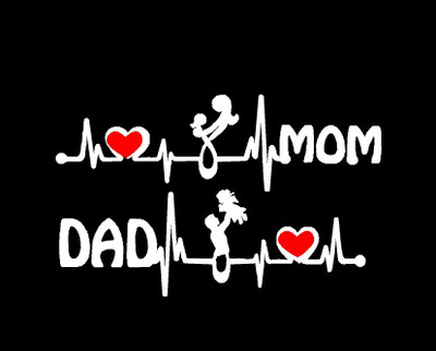 AarnaDecals Sticker & Decal for Car & Bike(White)