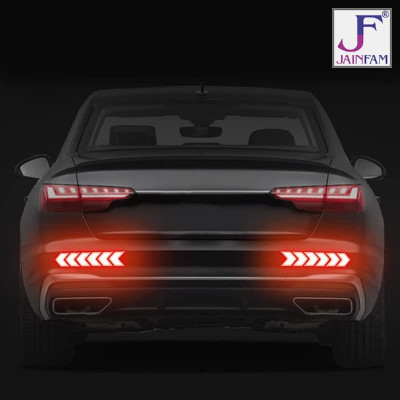 JAINFAM Sticker & Decal for Car & Bike(Red)