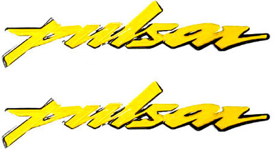 BR BULL Emblem for Bike(Yellow)